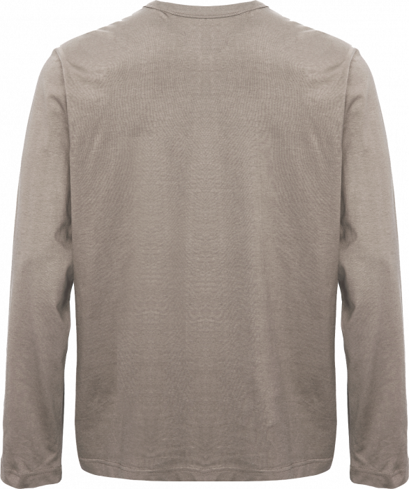 Cottover - Eco Cotton Relaxed Ls T-Shirt - DK Sand