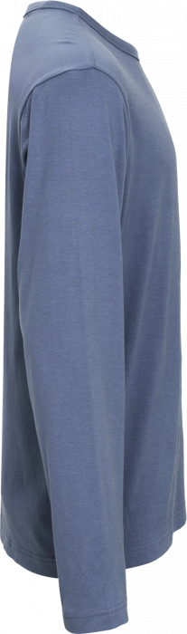 Cottover - Eco Cotton Relaxed Ls T-Shirt - Dusty Blue