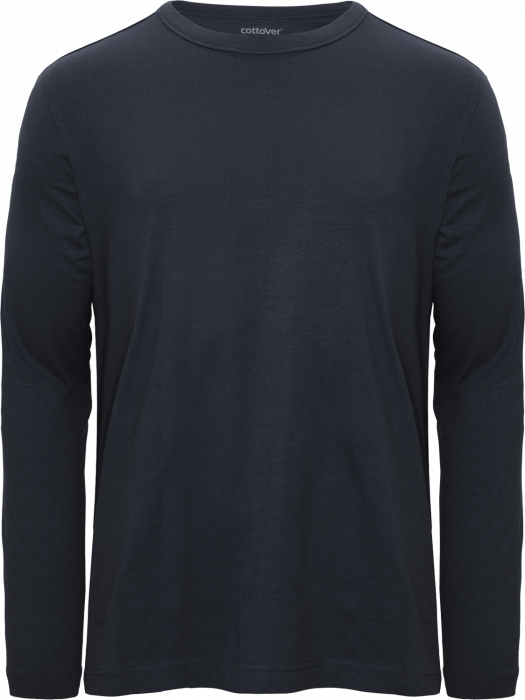 Cottover - Eco Cotton Relaxed Ls T-Shirt - Marine
