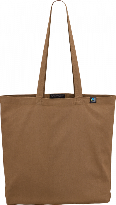 Cottover - Eco Cotton Key Tote Bag - Brown