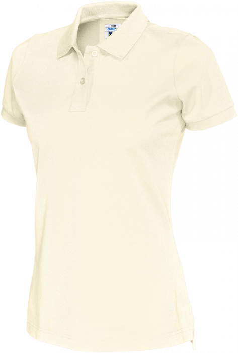 Cottover - Eco Cotton Pique Polo Woman - Off-White