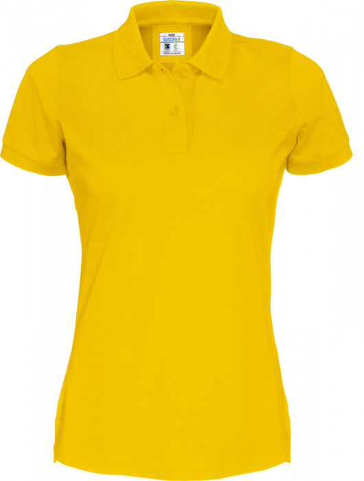 Cottover - Eco Cotton Pique Polo Woman - Yellow