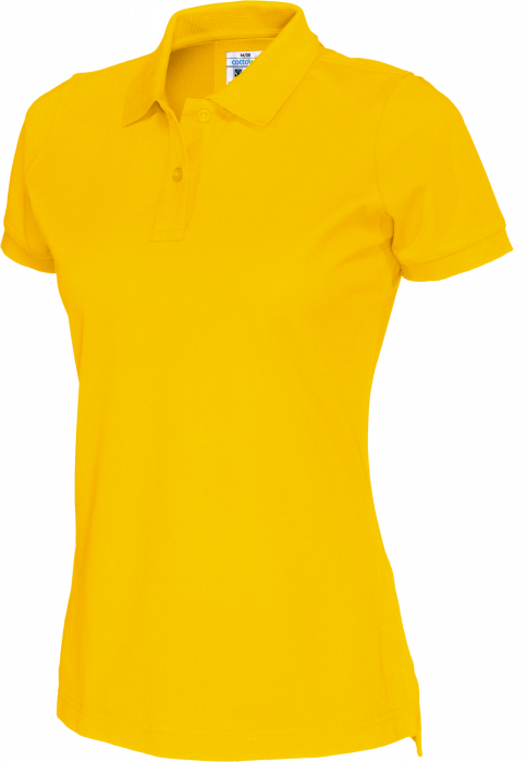 Cottover - Eco Cotton Pique Polo Woman - Yellow