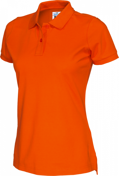 Cottover - Eco Cotton Pique Polo Woman - Orange