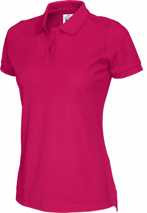 Cottover - Eco Cotton Pique Polo Woman - Dark Cerise