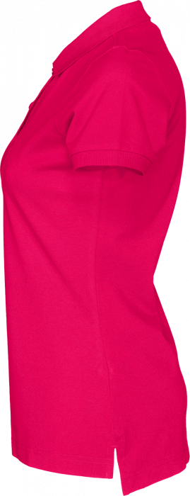 Cottover - Eco Cotton Pique Polo Woman - Dark Cerise
