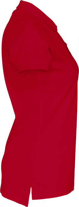 Cottover - Eco Cotton Pique Polo Woman - Red