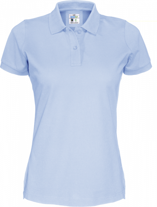 Cottover - Eco Cotton Pique Polo Woman - Sky Blue