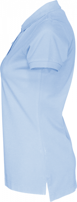 Cottover - Eco Cotton Pique Polo Woman - Sky Blue