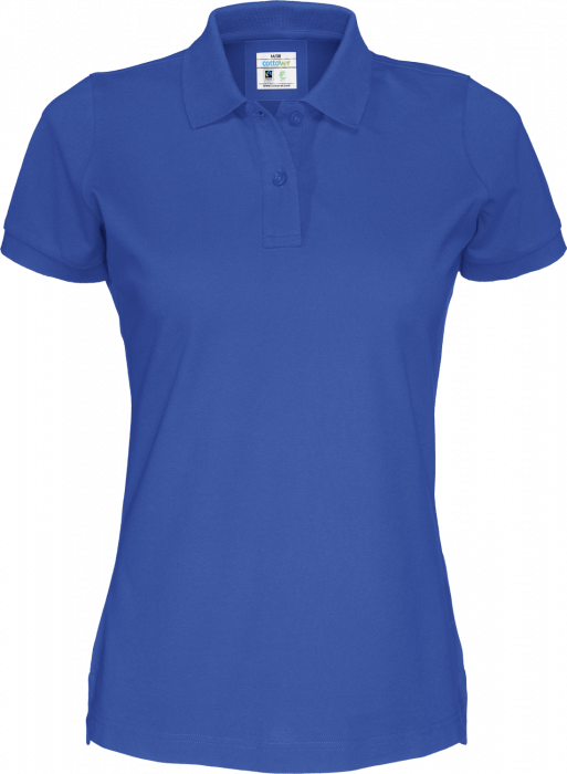 Cottover - Eco Cotton Pique Polo Woman - Royal Blue
