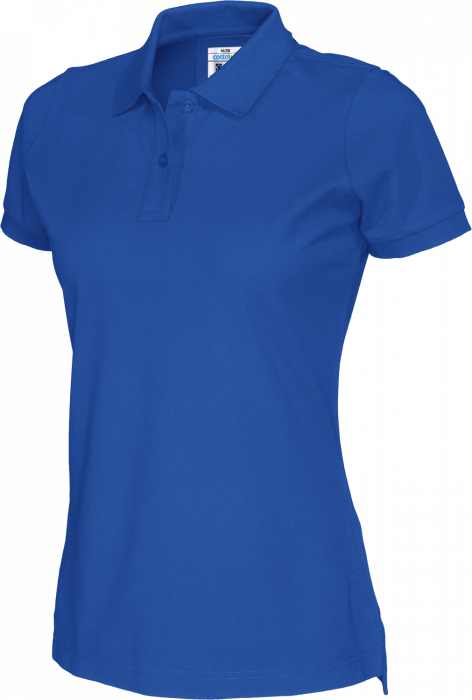 Cottover - Eco Cotton Pique Polo Woman - Royal Blue