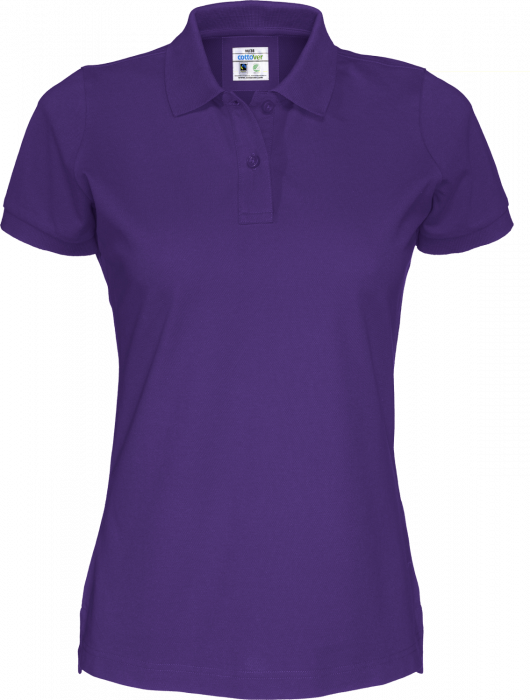Cottover - Eco Cotton Pique Polo Woman - Purple