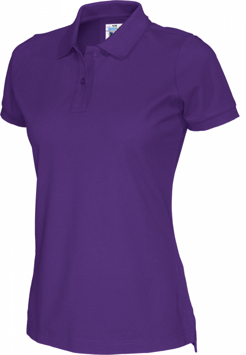 Cottover - Eco Cotton Pique Polo Woman - Purple