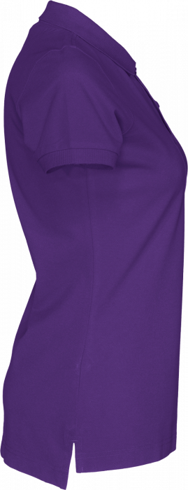 Cottover - Eco Cotton Pique Polo Woman - Purple