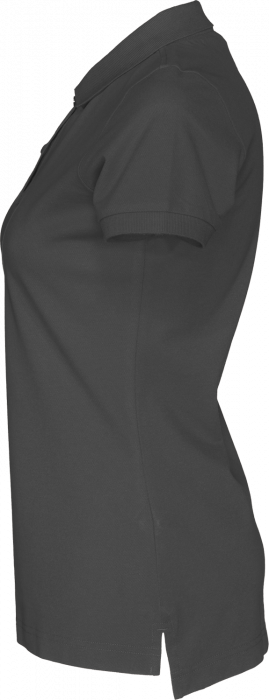 Cottover - Eco Cotton Pique Polo Woman - Charcoal