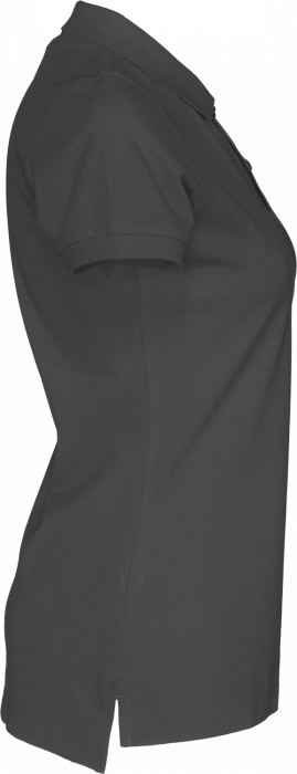 Cottover - Eco Cotton Pique Polo Woman - Charcoal