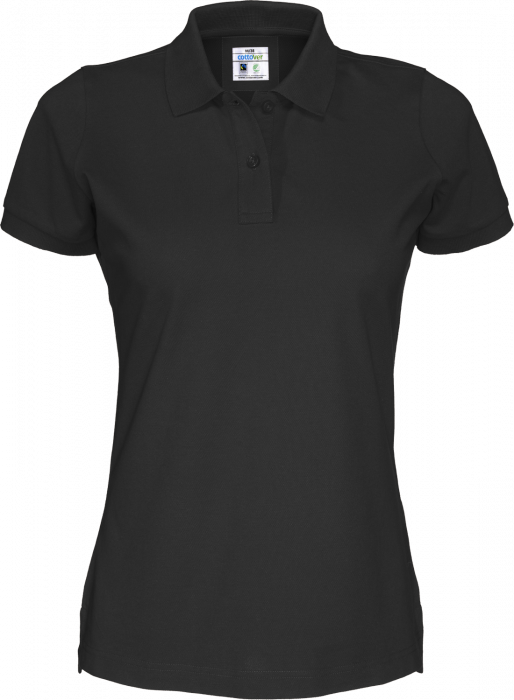 Cottover - Eco Cotton Pique Polo Woman - Black