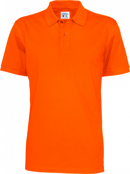 Cottover - Eco Cotton Pique Polo Man - Orange