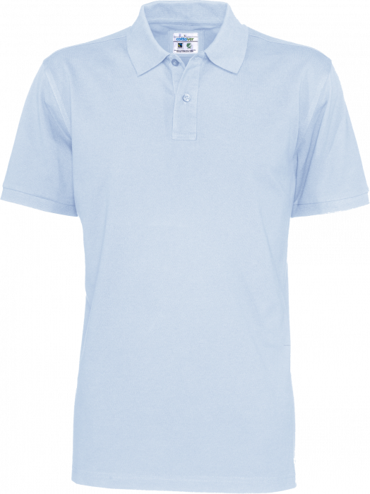 Cottover - Eco Cotton Pique Polo Man - Sky Blue