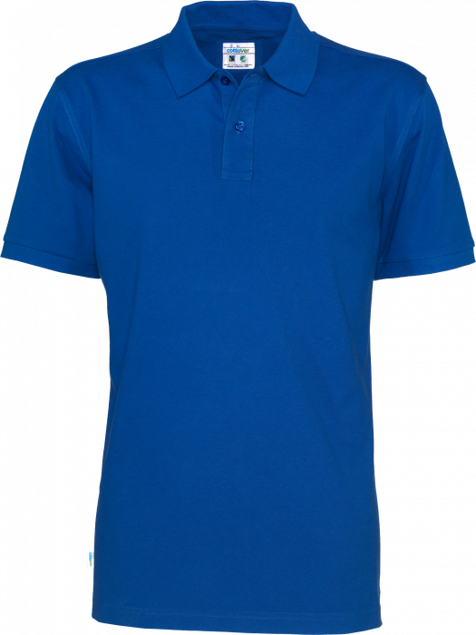 Cottover - Eco Cotton Pique Polo Man - Royal Blue