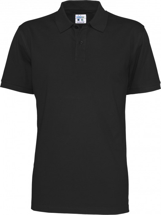 Cottover - Eco Cotton Pique Polo Man - Black