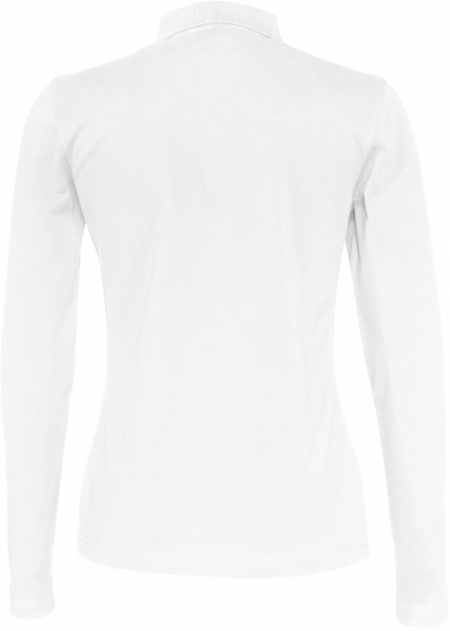 Cottover - Eco Cotton Ls Pique Polo Woman - White