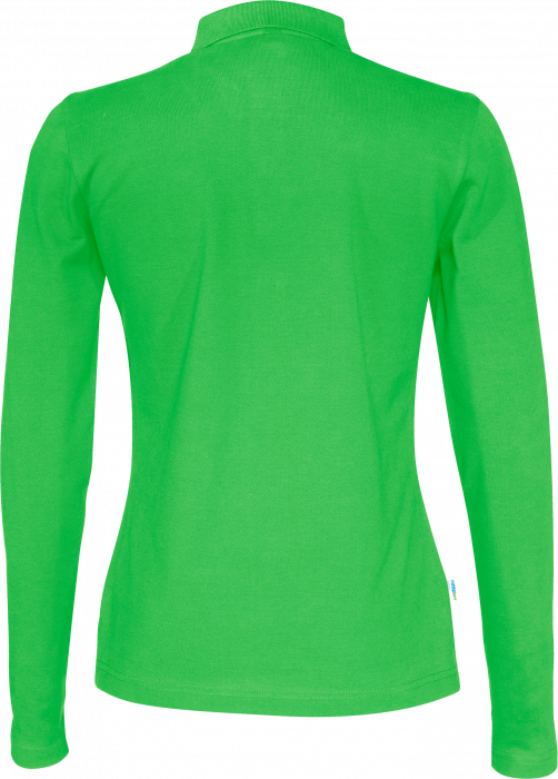 Cottover - Eco Cotton Ls Pique Polo Woman - Green
