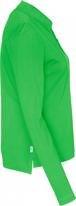 Cottover - Eco Cotton Ls Pique Polo Woman - Green
