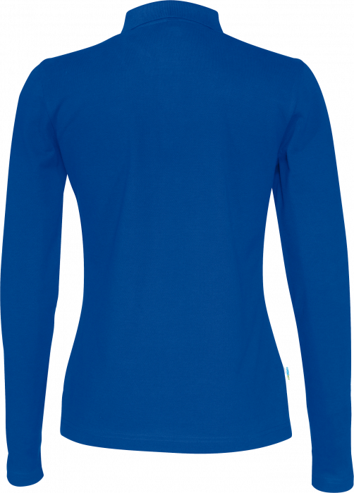 Cottover - Eco Cotton Ls Pique Polo Woman - Navy