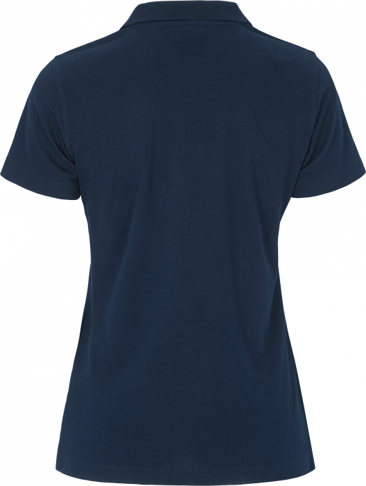 Cottover - Eco Cotton Stretch Pique Polo Woman - Marino