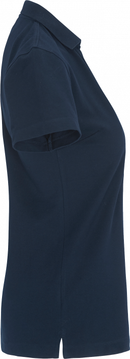 Cottover - Eco Cotton Stretch Pique Polo Woman - Marino
