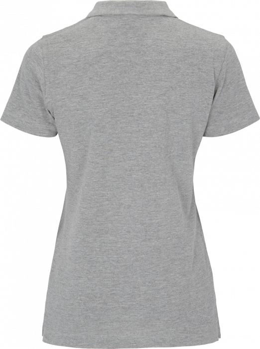 Cottover - Eco Cotton Stretch Pique Polo Woman - Grey Melange