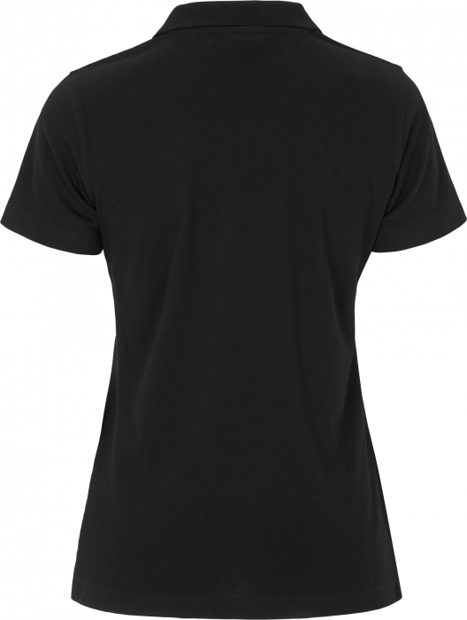 Cottover - Eco Cotton Stretch Pique Polo Woman - Black