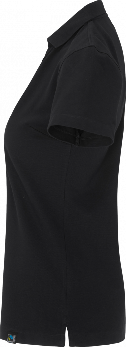 Cottover - Eco Cotton Stretch Pique Polo Woman - Black
