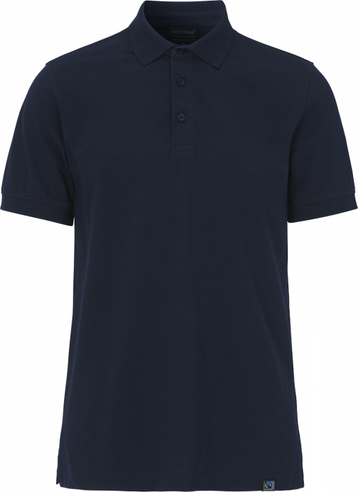 Cottover - Eco Cotton Stretch Pique Polo Man - Marine