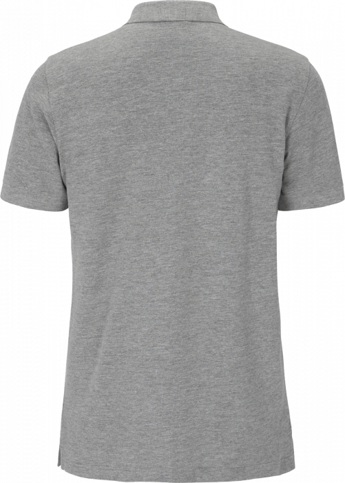 Cottover - &Oslash;kologisk Bomulds Stretch Pique Polo Herre - Grey Melange