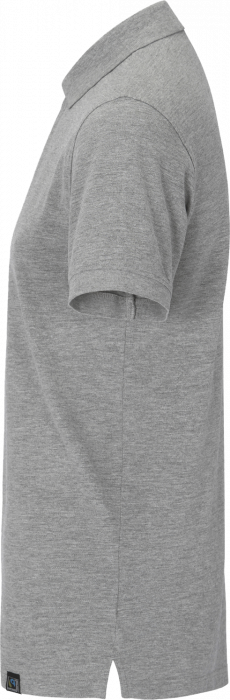 Cottover - &Oslash;kologisk Bomulds Stretch Pique Polo Herre - Grey Melange