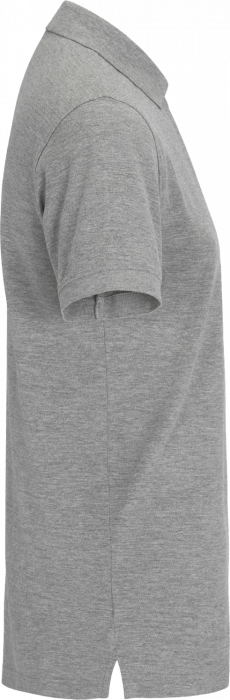 Cottover - &Oslash;kologisk Bomulds Stretch Pique Polo Herre - Grey Melange