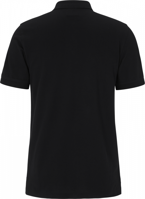 Cottover - Eco Cotton Stretch Pique Polo Man - Black