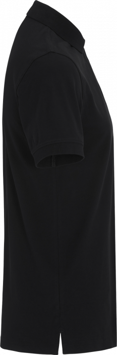 Cottover - Eco Cotton Stretch Pique Polo Man - Black