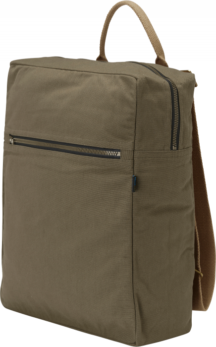 Cottover - Canvas Daypack Backpack - DK Olive