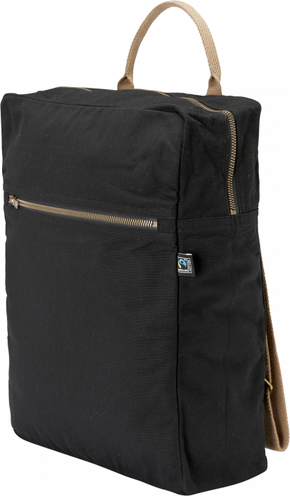 Cottover - Canvas Daypack Backpack - Black