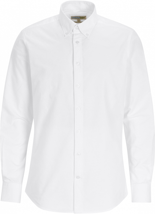 Cottover - Økologisk Bomulds Oxford Skjorte Slim Fit - White
