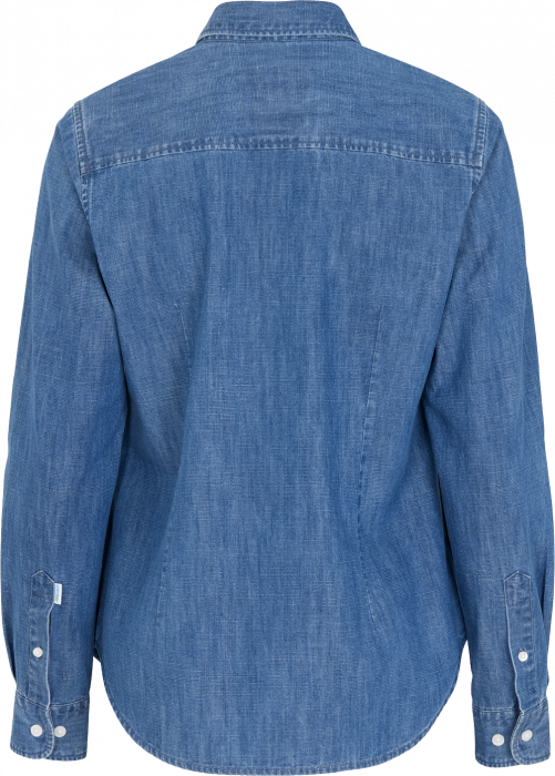 Cottover - Denim Shirt Woman - Denim Blue