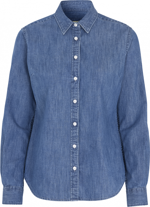 Cottover - Denim Shirt Woman - Denim Blue