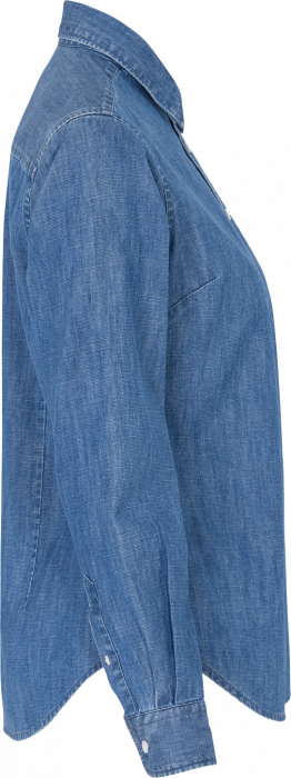 Cottover - Denim Shirt Woman - Denim Blue