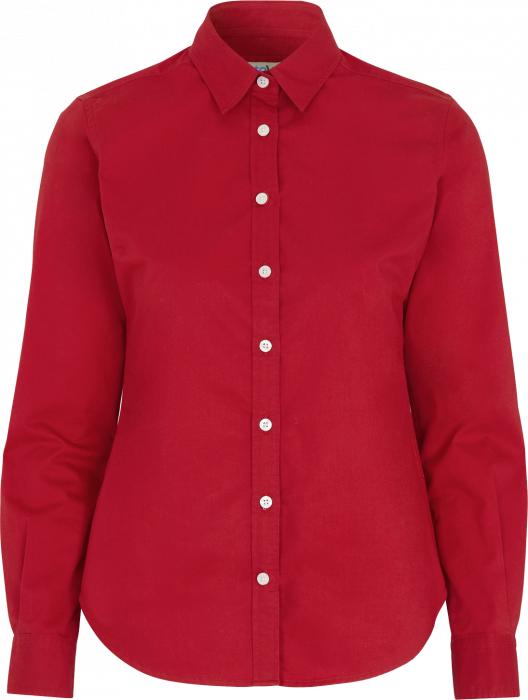 Cottover - Twill Shirt Woman - Red