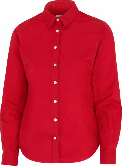 Cottover - Twill Shirt Woman - Red