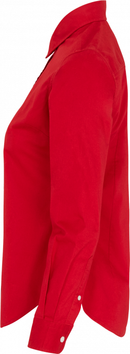 Cottover - Twill Shirt Woman - Red