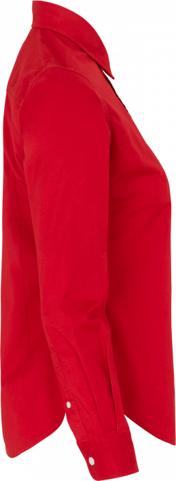 Cottover - Twill Shirt Woman - Red